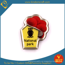 National Park Pin Badge en acero inoxidable con epoxi